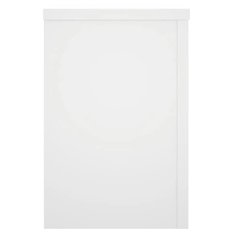 Supports pour plantes 2 pcs blanc 25x25x35 cm bois d'ingénierie - 6