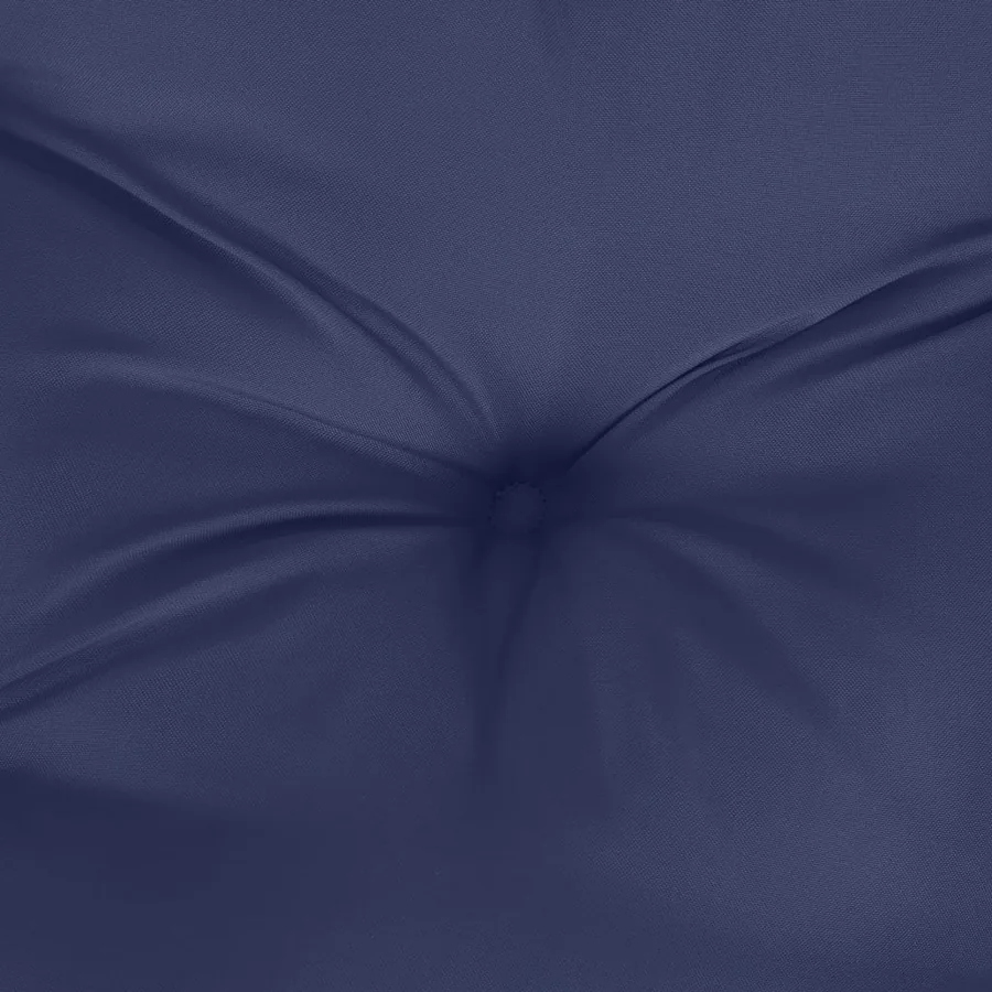 Coussin de palette bleu marine 70x40x12 cm tissu oxford - 8