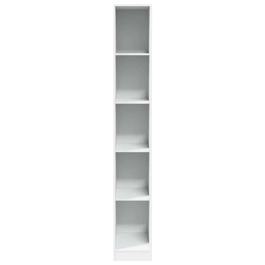 Garde-robe Blanc 30x50x200 cm Bois d'ingénierie - 4