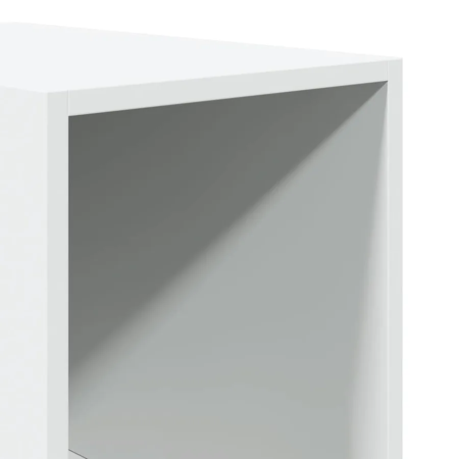 Garde-robe Blanc 30x50x200 cm Bois d'ingénierie - 7