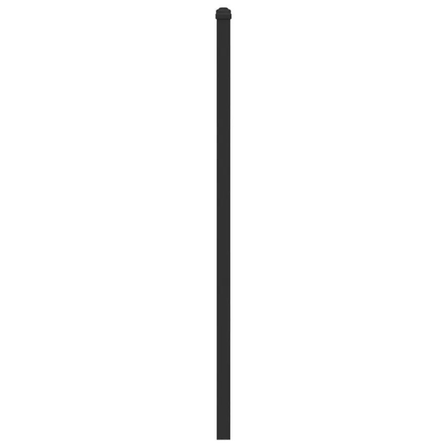 Tête de lit de remplacement chêne marron 120 cm bois d'ingénierie et acier - 4