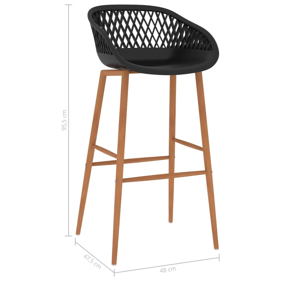 Ensemble de bar 7 pcs Noir - 13