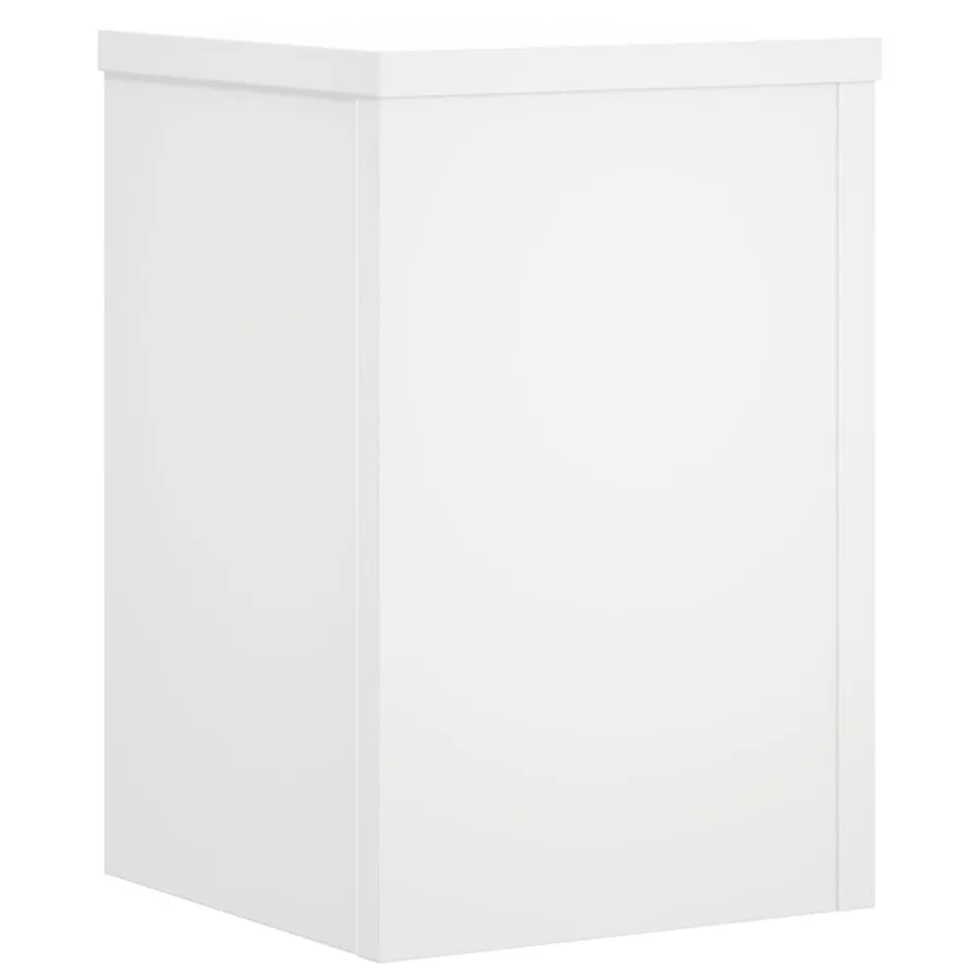 Supports pour plantes 2 pcs blanc 20x20x30 cm bois d'ingénierie - 3