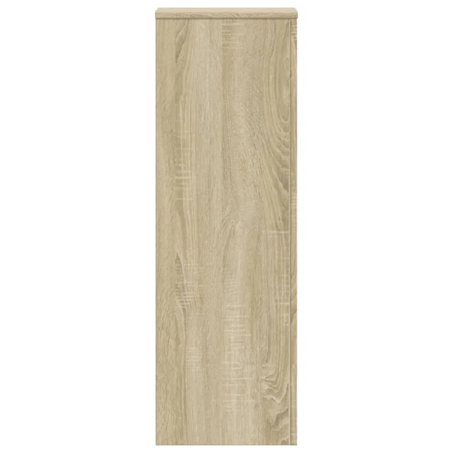 Supports pour plantes 2 pcs chêne sonoma bois d'ingénierie - 4