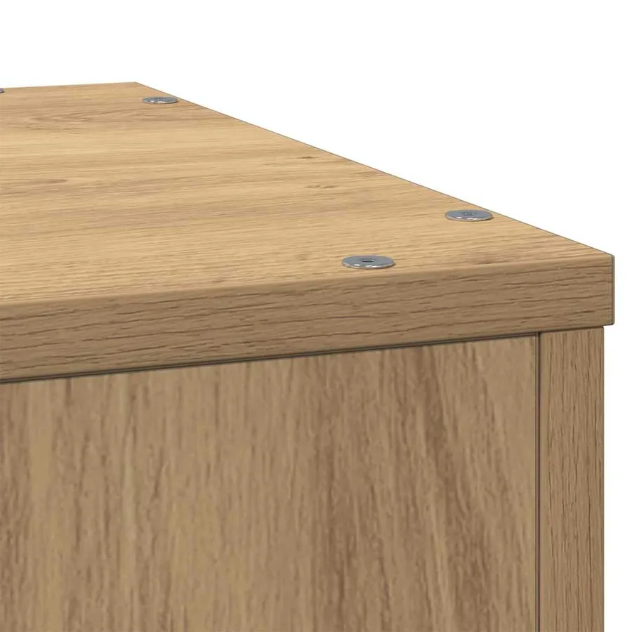 Support pour plantes 33x33x100 cm bois d'ingénierie - 7