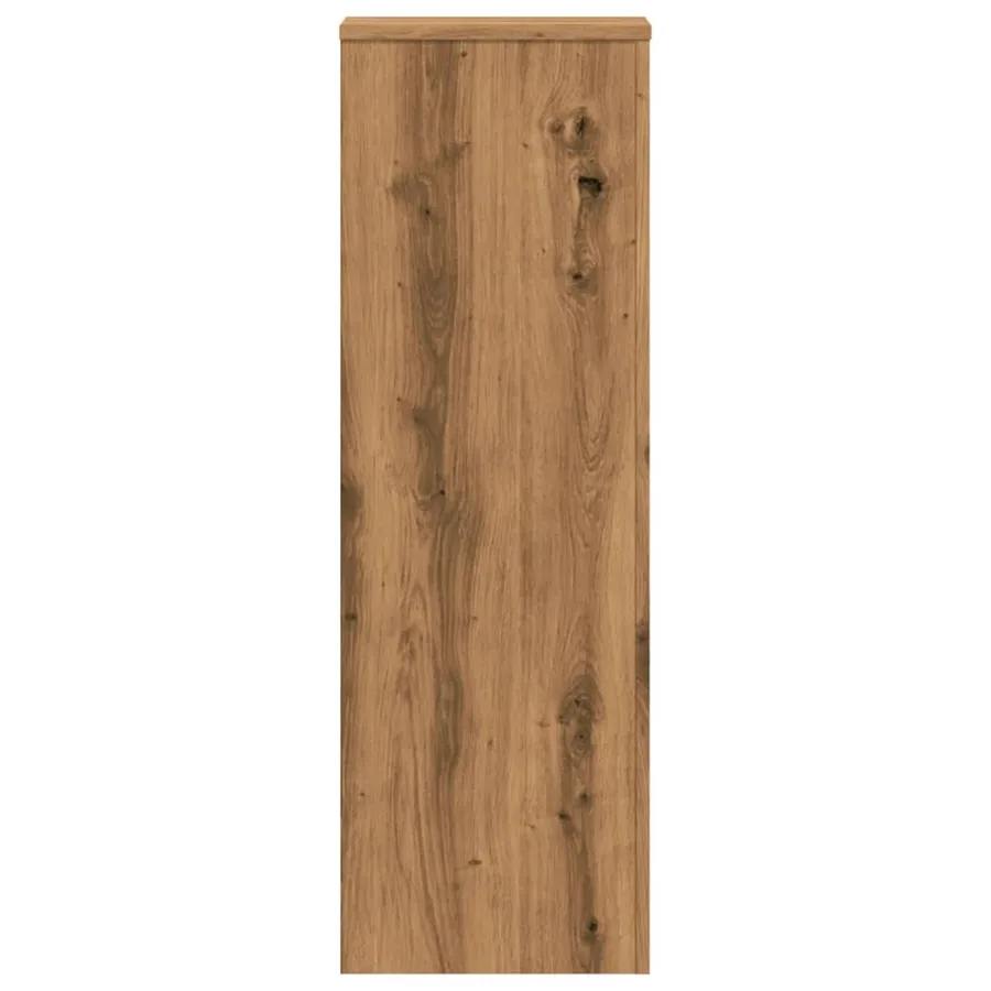 Supports pour plantes 2 pcs chêne artisanal bois d'ingénierie - 4