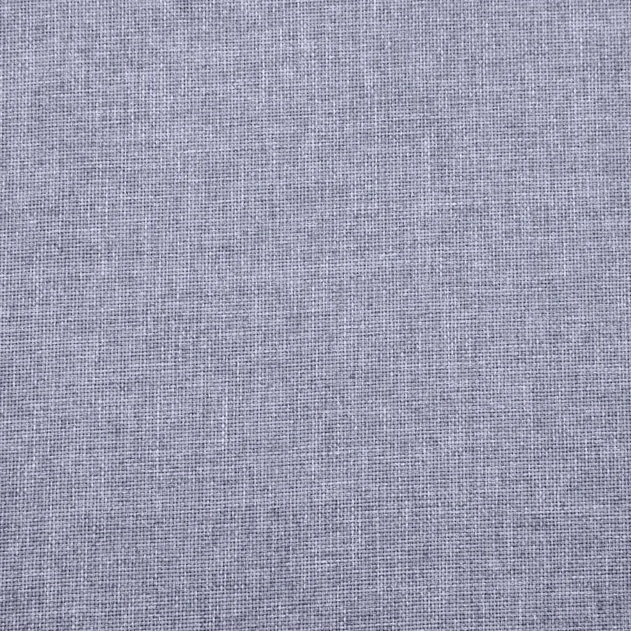 Canapé à 3 places Tissu Gris clair - 7