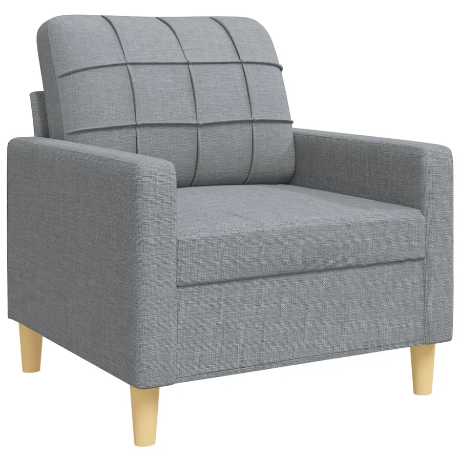Ensemble de canapés 4 pcs repose-pied et coussins décoratifs - 4