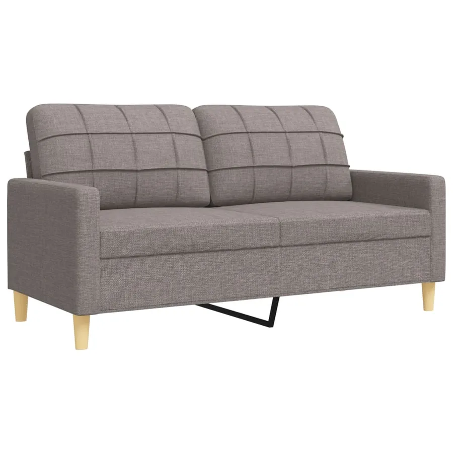 Ensemble de canapés 4 pcs repose-pied et coussins décoratifs - 5