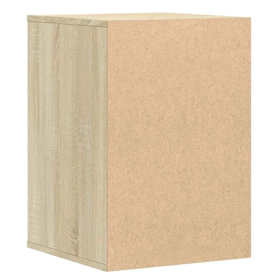 Commode d'angle chêne sonoma 40x41x58 cm bois d'ingénierie - 6