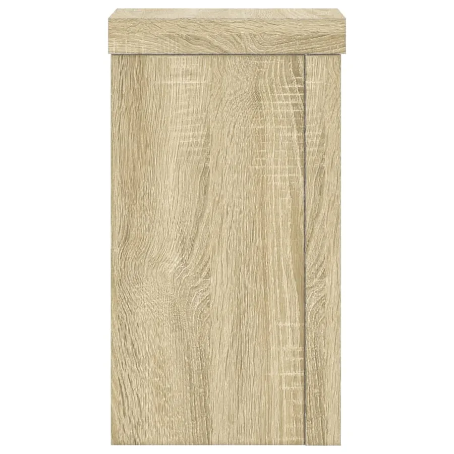 Supports pour plantes 2 pcs chêne sonoma bois d'ingénierie - 4