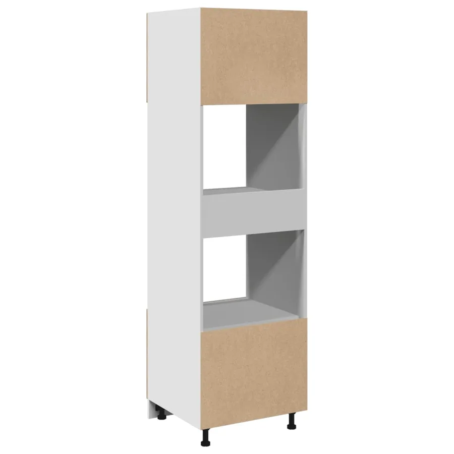 Meuble micro-ondes "Lyon" Chêne Sonoma 60 x 57 x 207 cm Bois d'ingénierie - 7