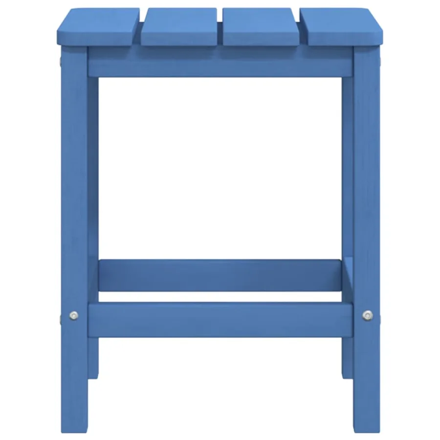 Chaises de jardin Adirondack avec table PEHD Bleu aqua - 6