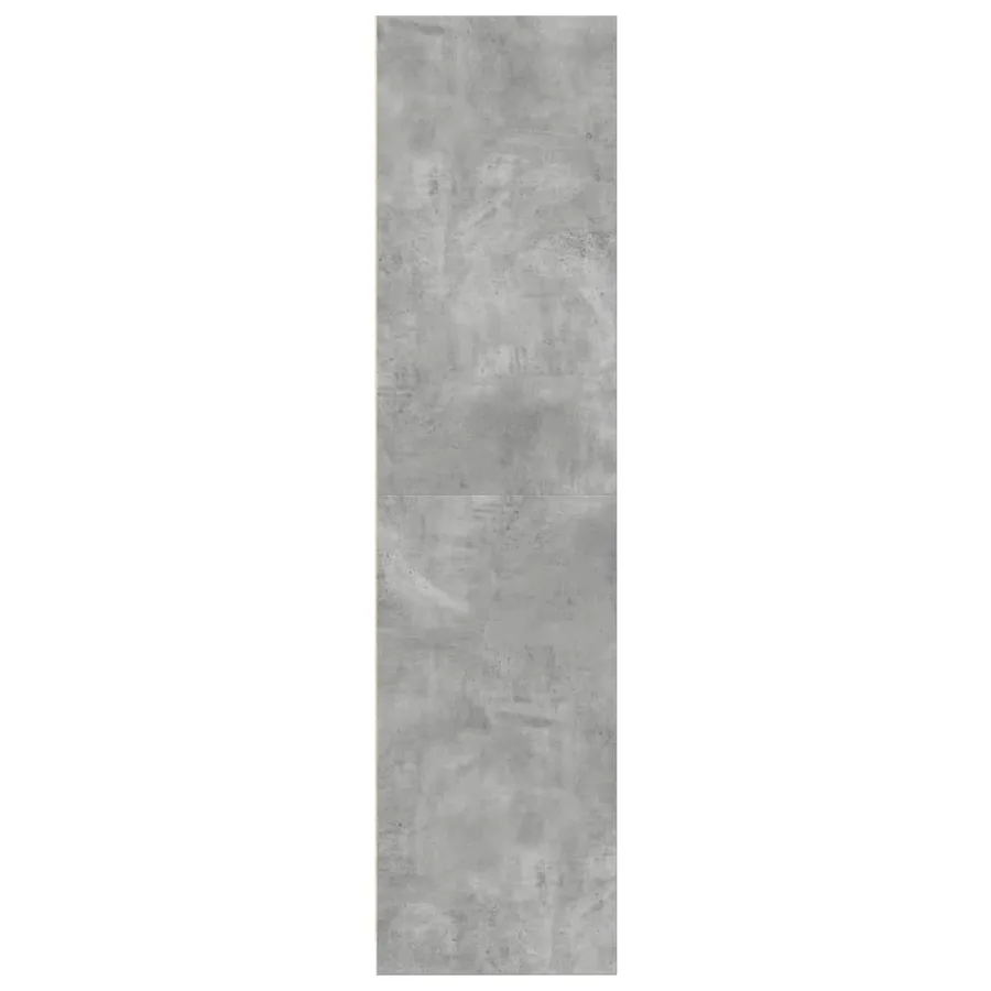 Garde-robe Gris béton 50 x 50 x 200 cm Aggloméré - 5