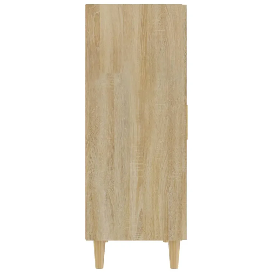 Buffet Chêne sonoma 70x34x90 cm Bois d'ingénierie - 4