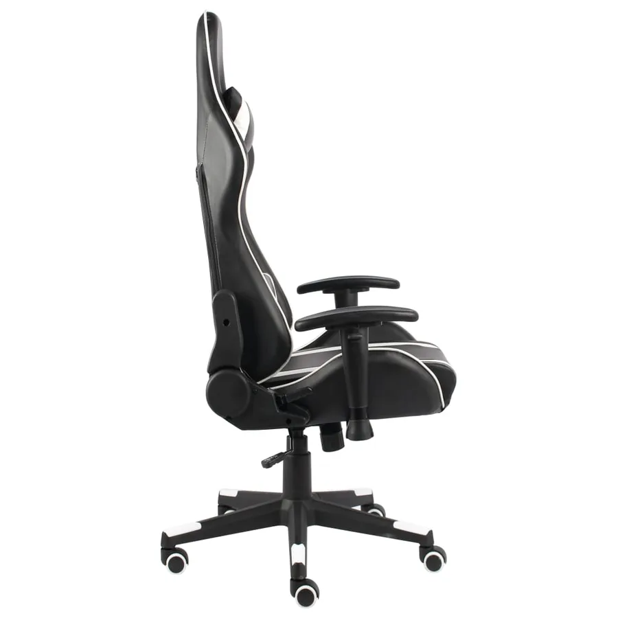 Chaise de jeu pivotante Blanc PVC - 3