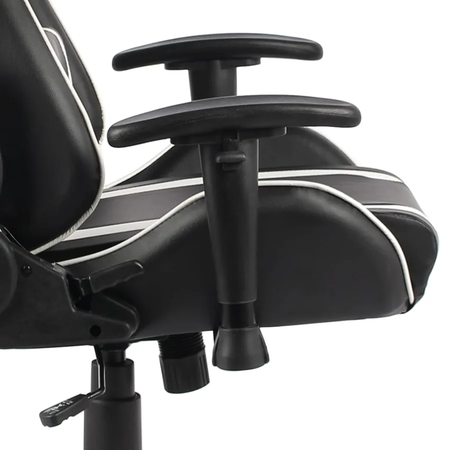 Chaise de jeu pivotante Blanc PVC - 6
