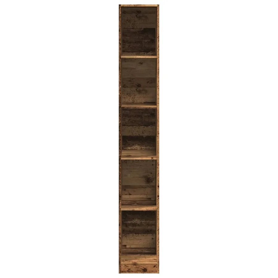 Garde-robe vieux bois 30x50x200 cm bois d'ingénierie - 4