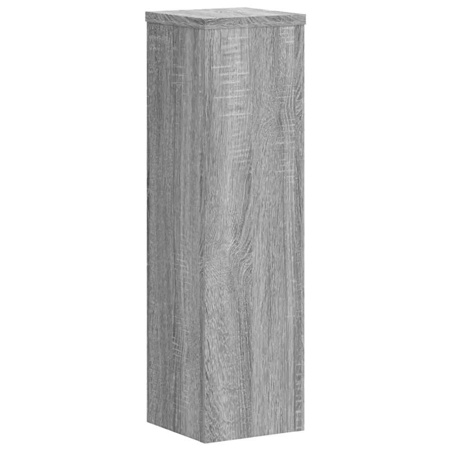 Supports pour plantes 2 pcs sonoma gris bois d'ingénierie - 3