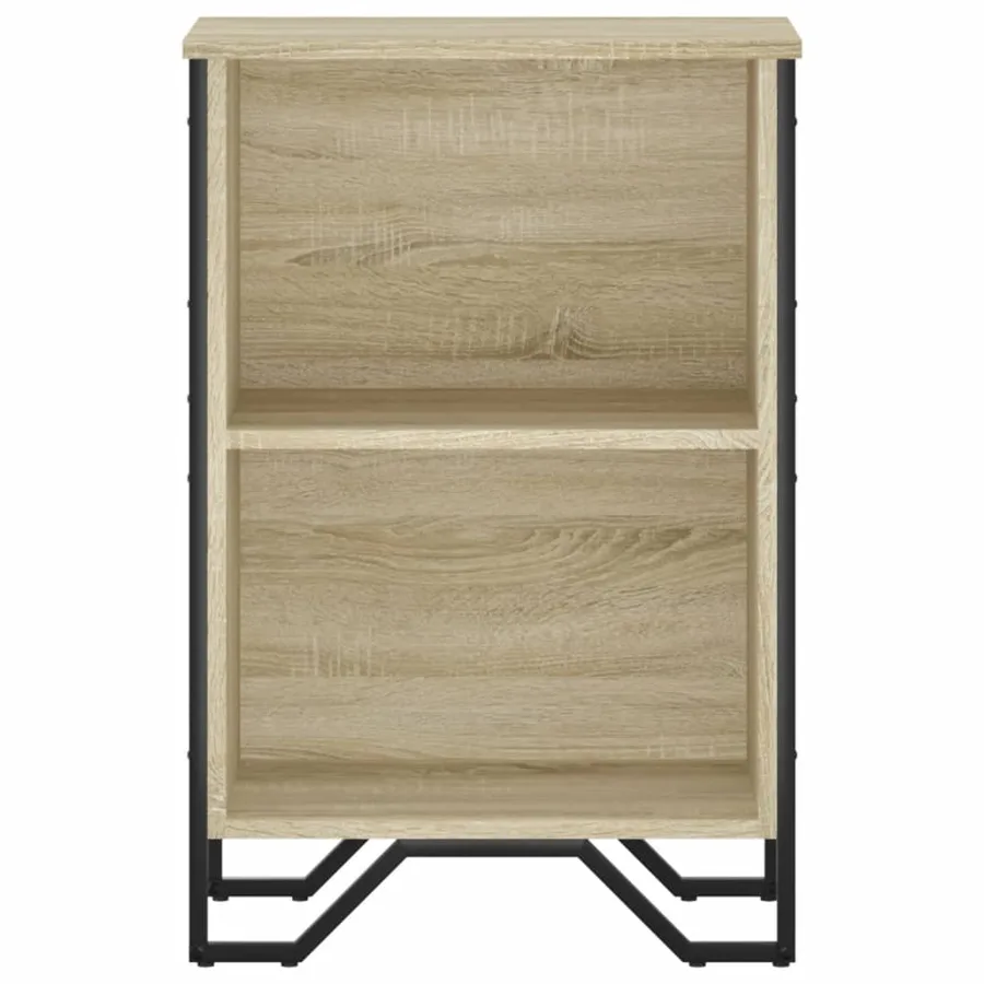 Bibliothèque chêne sonoma 50x31x74,5 cm bois d'ingénierie - 4
