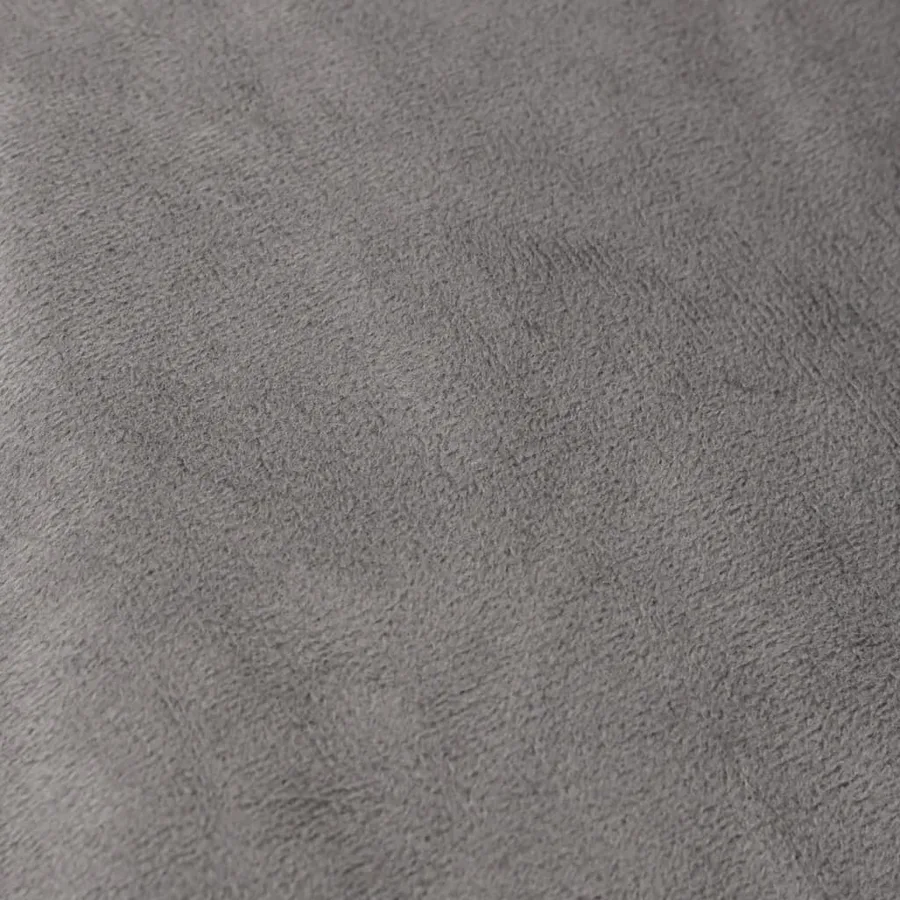 Couverture lestée avec housse Gris 152x203 cm 7 kg Tissu - 4