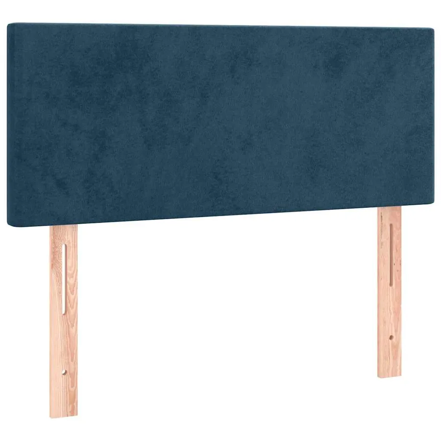 Tête de lit Bleu foncé 90x5x78/88 cm Velours - 2