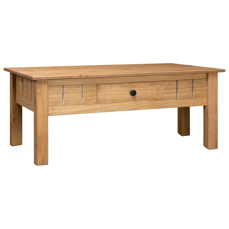 Table basse 100x60x43,5 cm Pin massif Assortiment Panama - 2