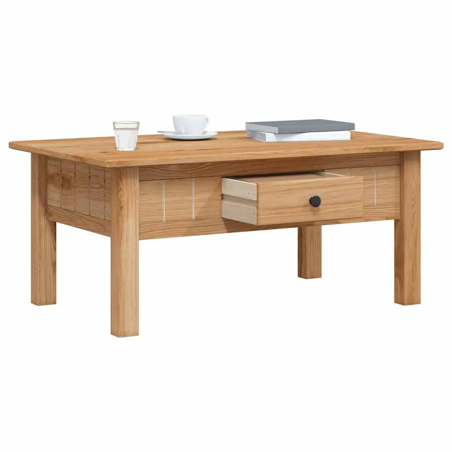 Table basse 100x60x43,5 cm Pin massif Assortiment Panama - 4