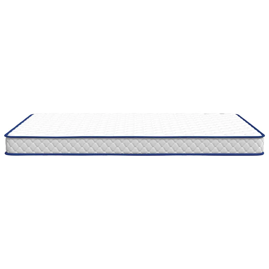 Matelas en mousse à mémoire de forme blanc 140x190x17 cm doux - 4