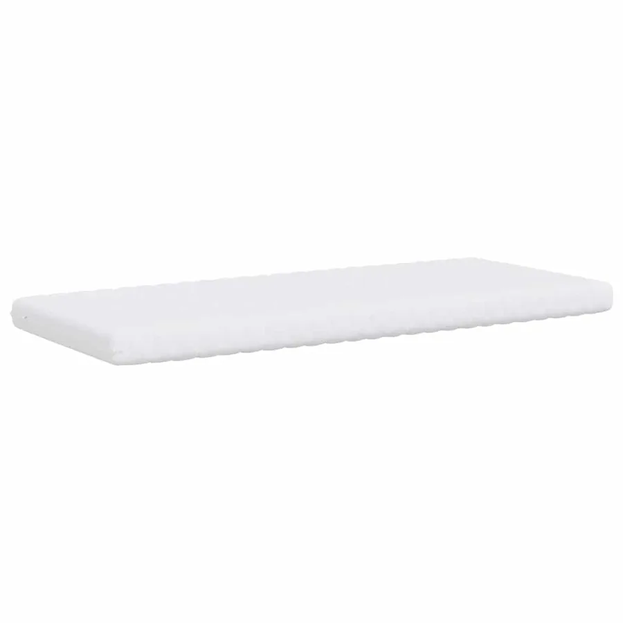 Matelas en mousse enfants blanc 80x160 cm 7 zones dureté 20 ILD - 3