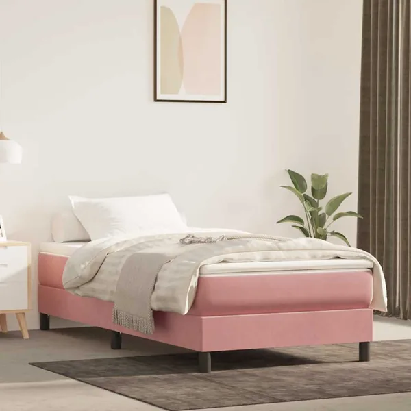 Matelas à ressorts ensachés 80 x 160 cm Rose