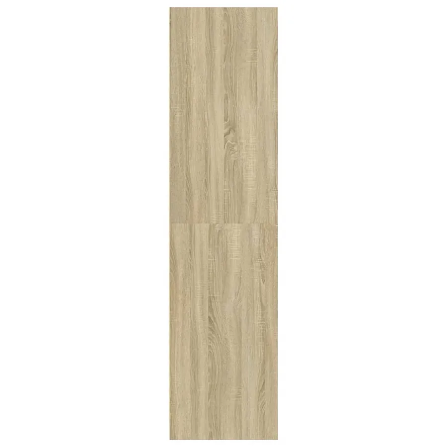 Garde-robe chêne sonoma 30x50x200 cm bois d'ingénierie - 6