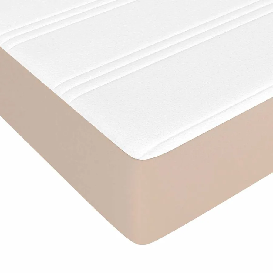 Matelas à ressorts ensachés pour enfants fermeté moyenne 80x160 cm similicuir - 5