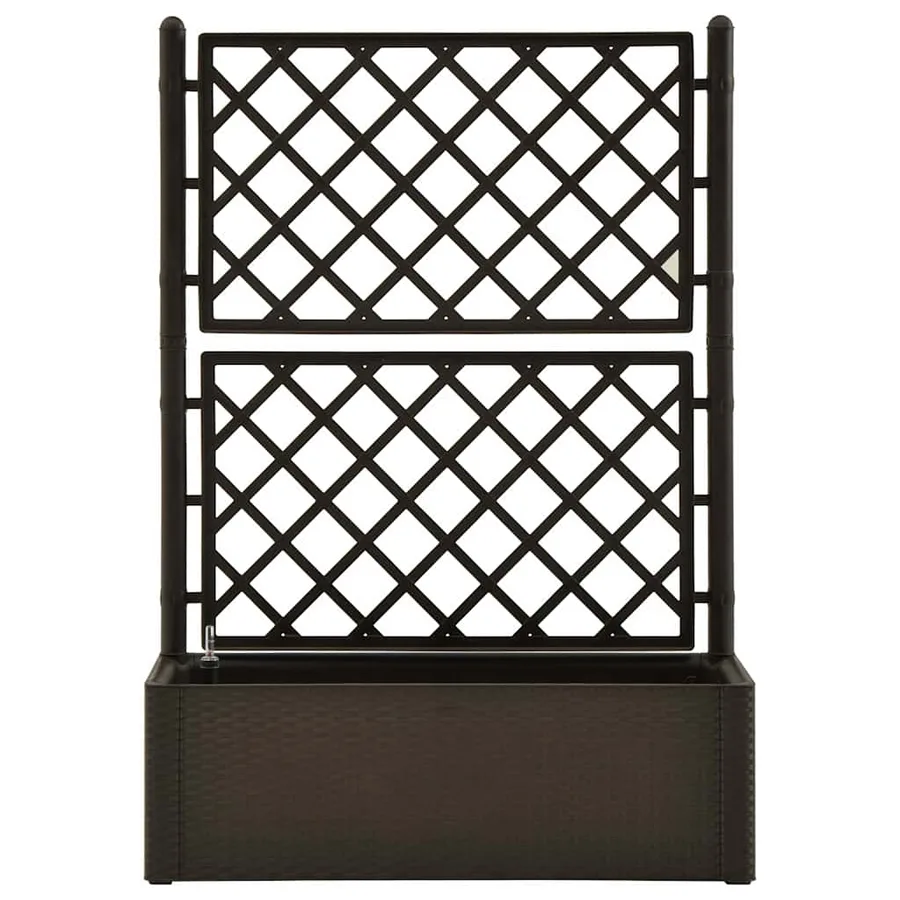 Lit surélevé de jardin et treillis et système d'arrosage Moka - 4