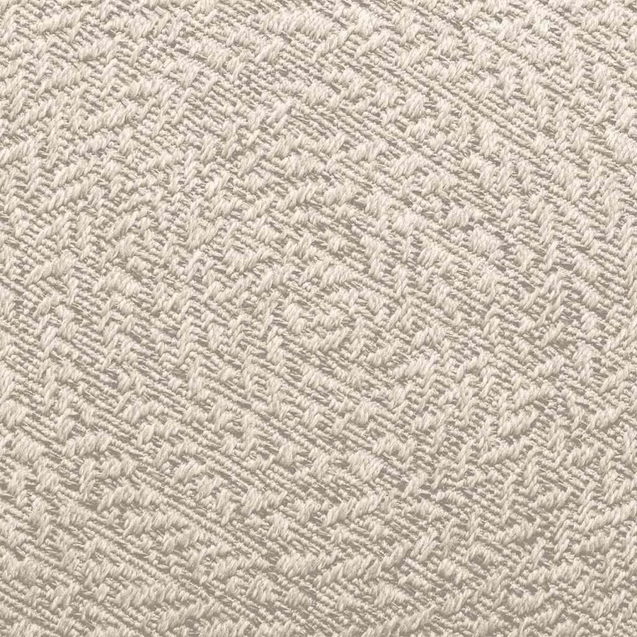 Tapis ZIZUR crème 140x200 cm aspect de jute intérieur extérieur - 5