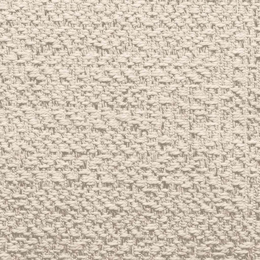 Tapis ZIZUR crème 140x200 cm aspect de jute intérieur extérieur - 5