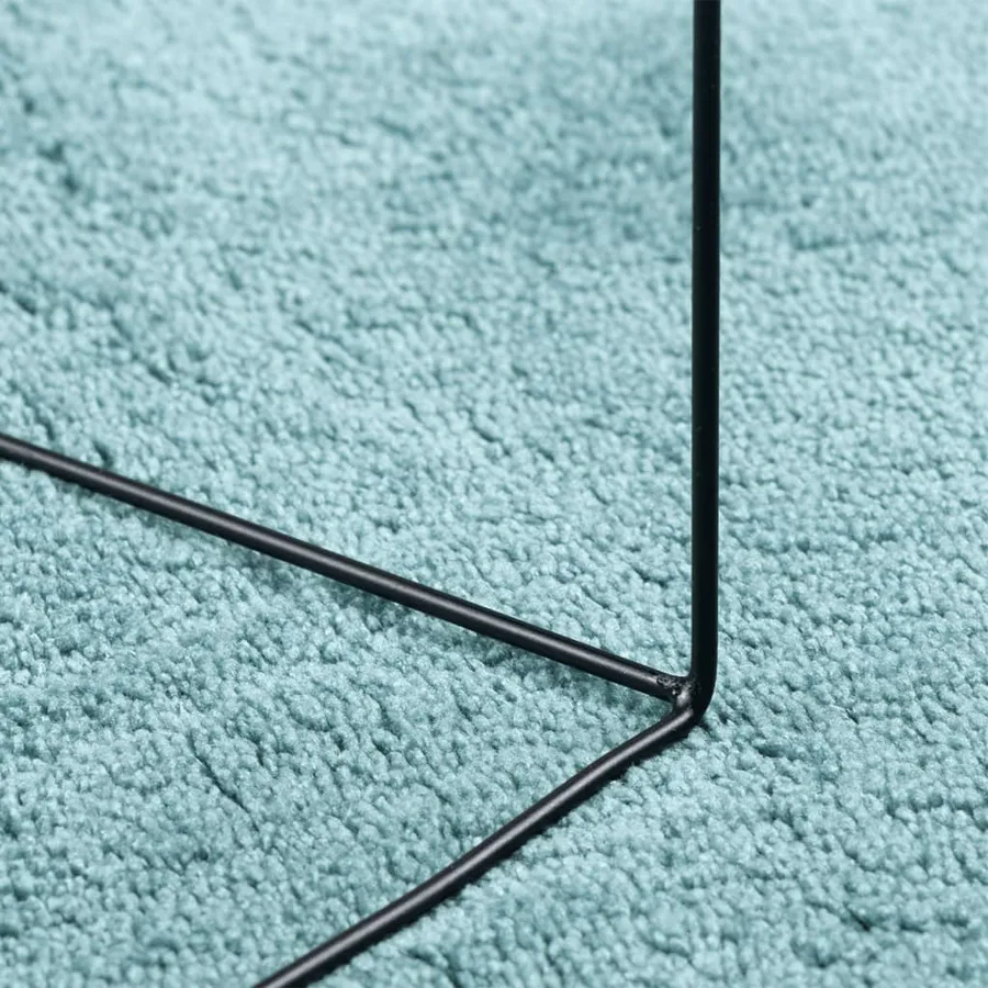 Tapis OVIEDO à poils courts vert 60x110 cm - 8