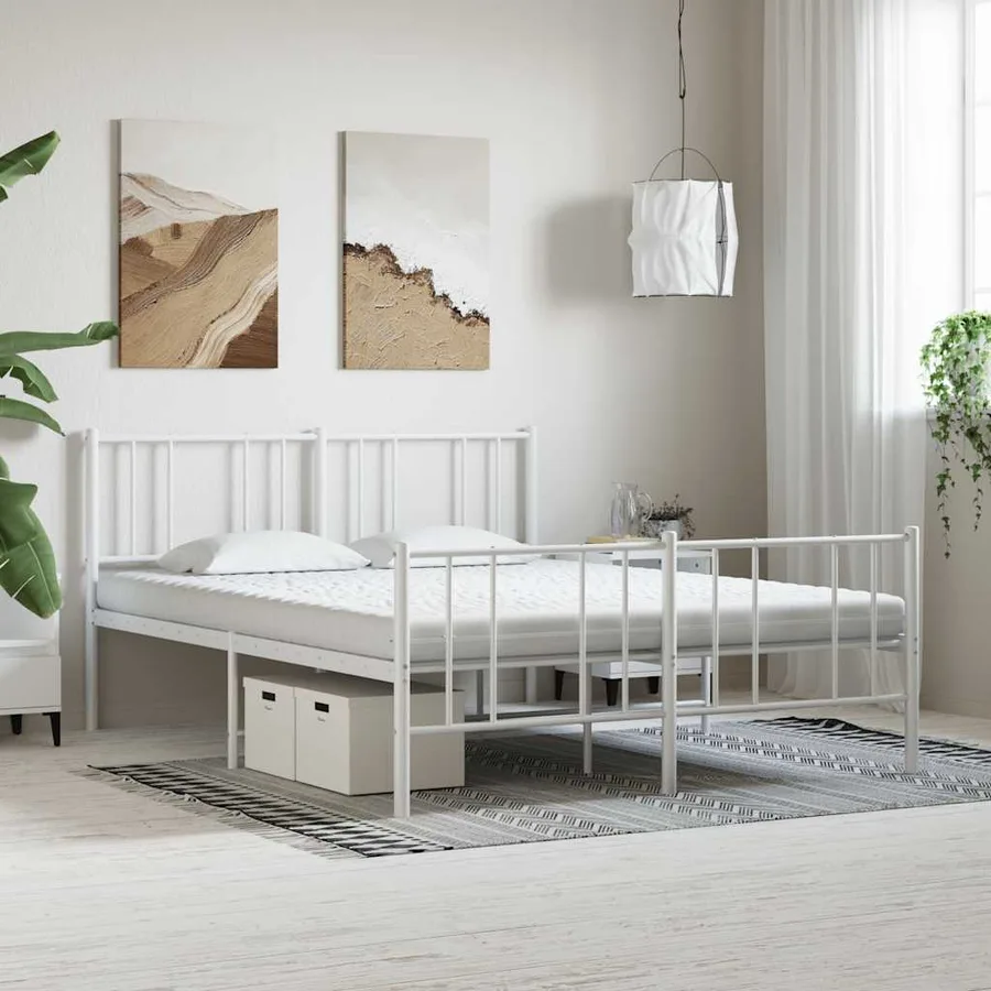 Matelas en mousse blanc 180x220 cm 7 zones dureté 20 ILD - 2