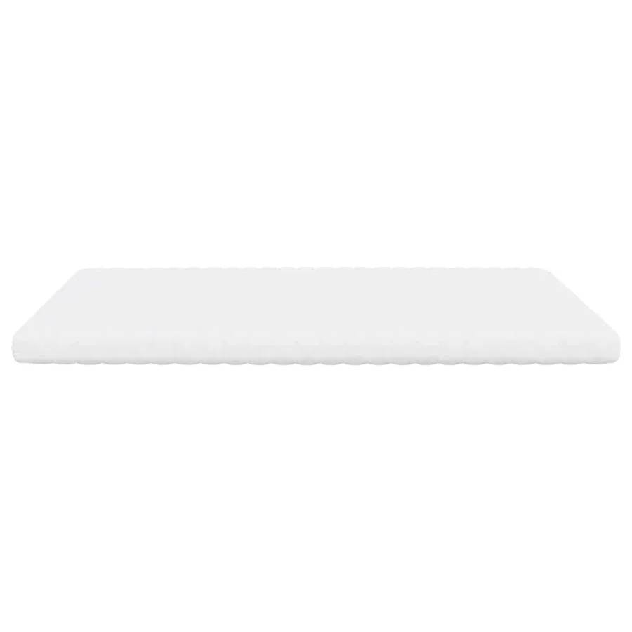 Matelas en mousse blanc 180x220 cm 7 zones dureté 20 ILD - 4