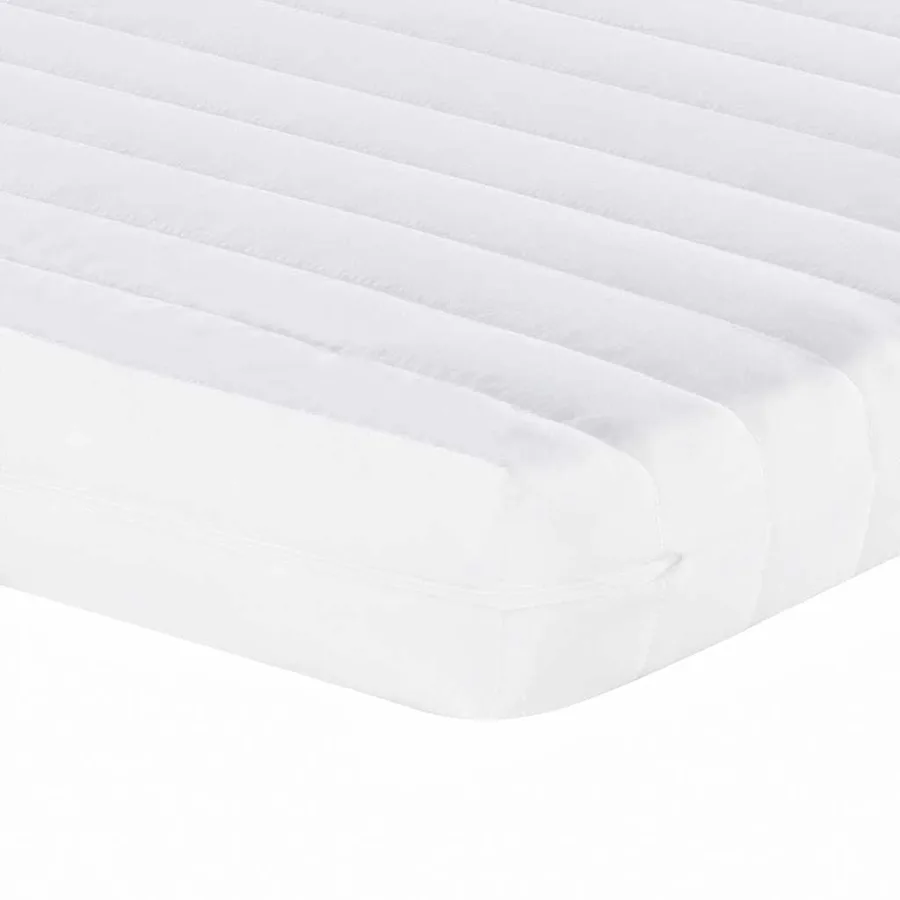 Matelas en mousse blanc 90x220 cm 7 zones dureté 20 ILD - 7