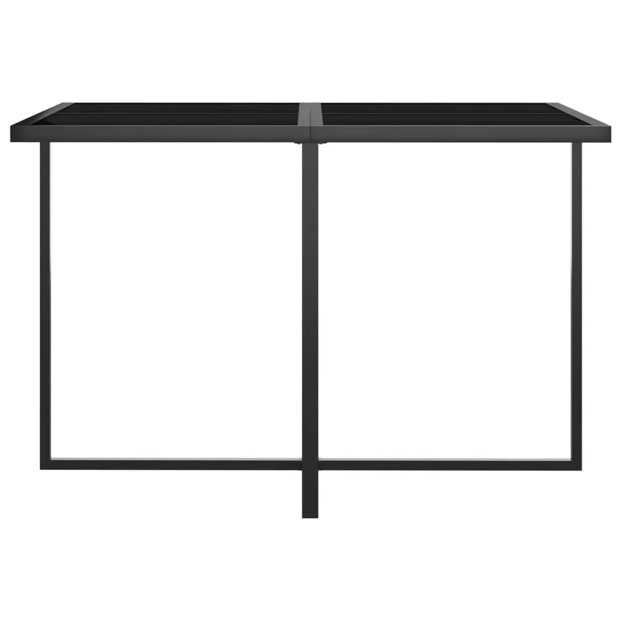 Ensemble à manger de jardin coussins 9pcs Résine tressée Gris - 10