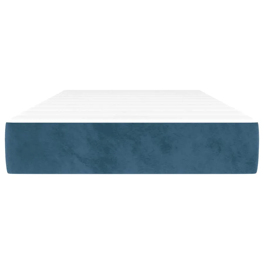 Matelas à ressorts ensachés 80 x 220 cm Bleu foncé - 3