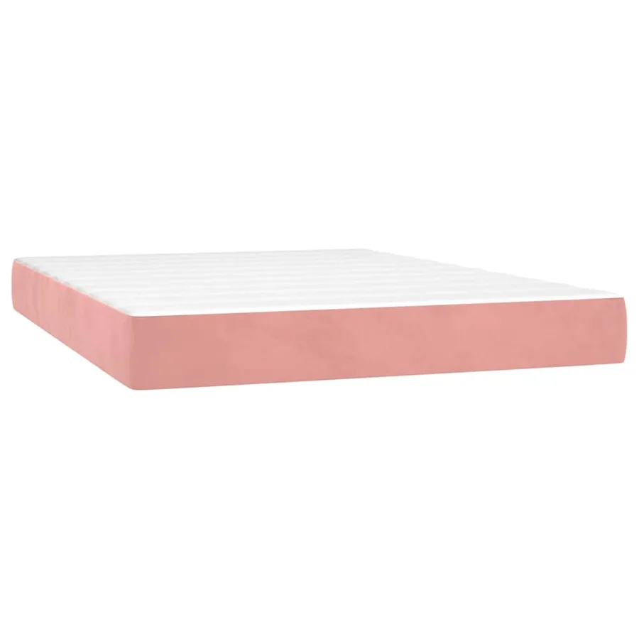Matelas à ressorts ensachés 140 x 210 cm Rose - 2