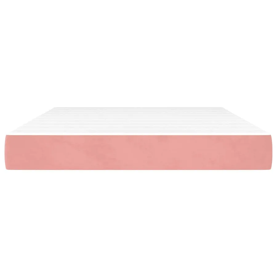 Matelas à ressorts ensachés 140 x 210 cm Rose - 3
