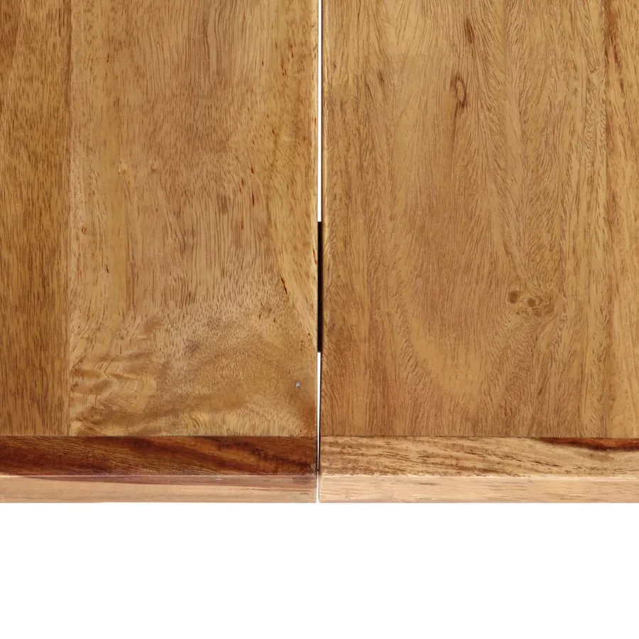 Table de salle à manger 160x80x75 cm Bois de Sesham massif - 5