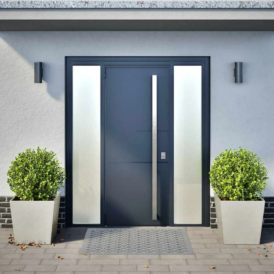 Jardinières 2 pcs 50x50x50 cm acier inoxydable - 3
