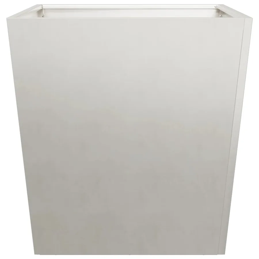 Jardinières 2 pcs 50x50x50 cm acier inoxydable - 7