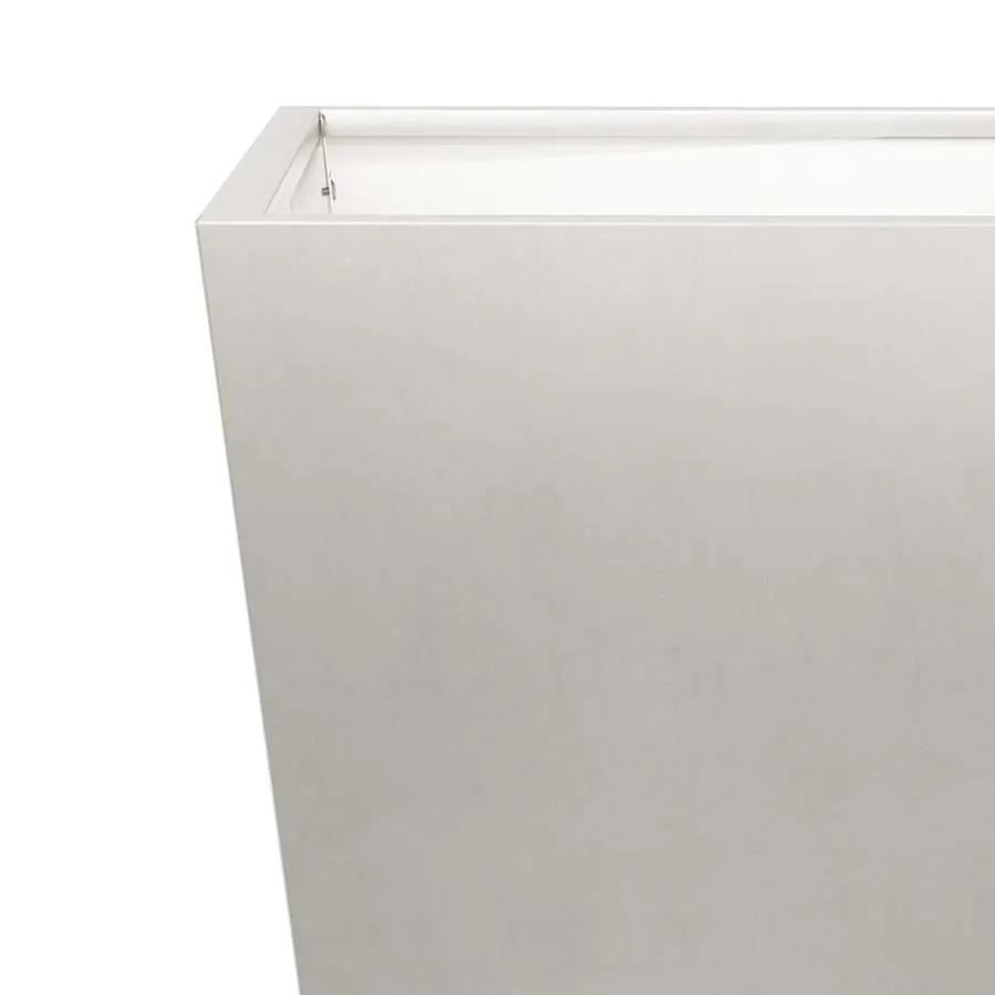 Jardinières 2 pcs 50x50x50 cm acier inoxydable - 9