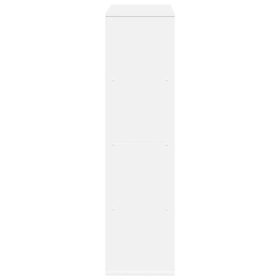 Bibliothèque blanc 100x33x125,5 cm bois d'ingénierie - 5