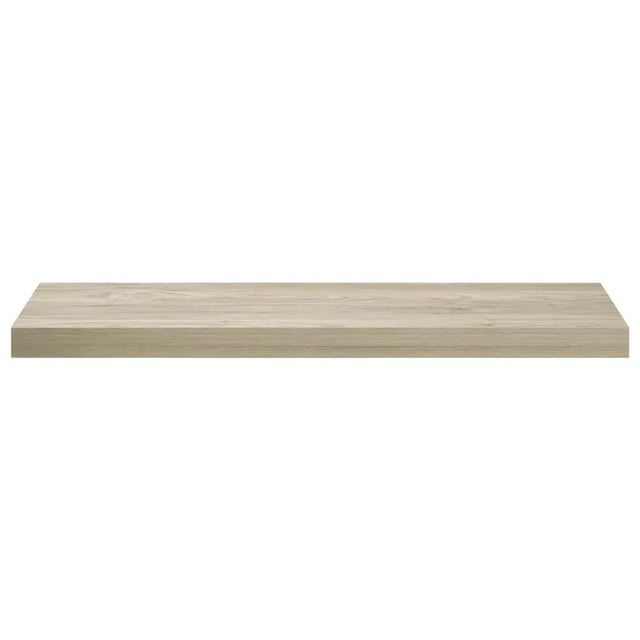 Étagères murales flottantes 4 pcs Chêne 80x23,5x3,8 cm MDF - 7